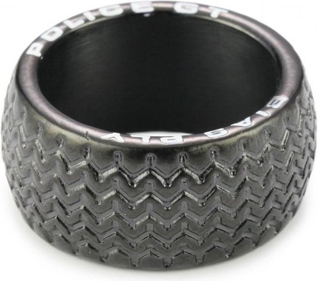 Produktbild Police Ring-Halskette (Edelstahl, Leder, 55 cm)