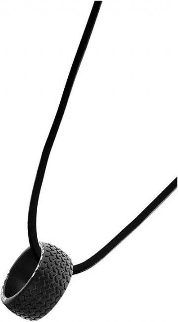 Produktbild Police Ring-Halskette (Edelstahl, Leder, 55 cm)