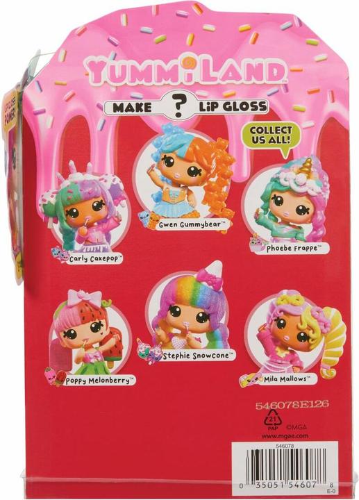 Produktbild MGA Yummiland Lip Gloss Doll- MCC - - Assortiert (1 Stück)