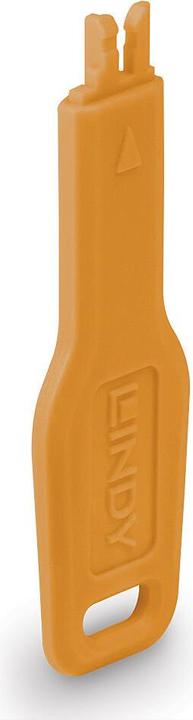 Lindy Chiave per blocco porta RJ45 arancione (47896)