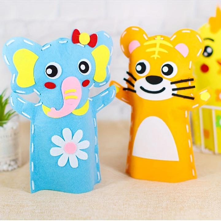 Produktbild Activity Board Kinder DIY Non Woven Handmade Tier, DIY Hand Marionette Tiere, Kunst und Handwerk Hand Spielzeug