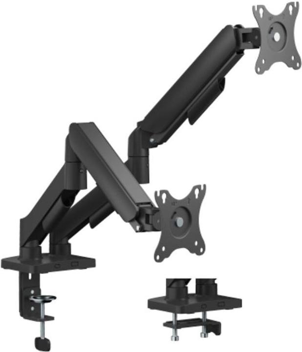 Actual product image eSTUFF Dual Gas Spring Monitor Mount (Table, 27", 8 kg)