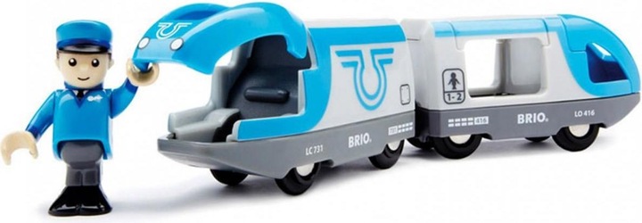 Brio Blue passenger train