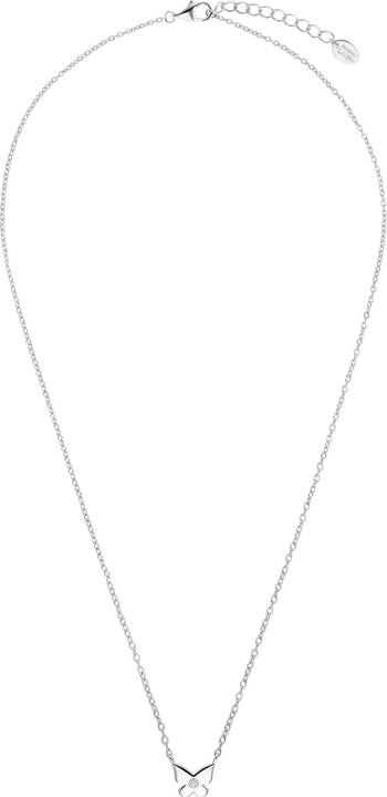 Immagine prodotto Prinzessin Lillifee Collana per ragazze, argento 925, zirconi (sintetici) | farfalla (Argento 925, 35 cm)