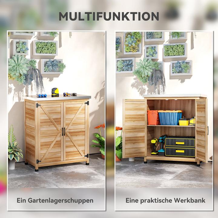 Produktbild Outsunny Gartenschrank