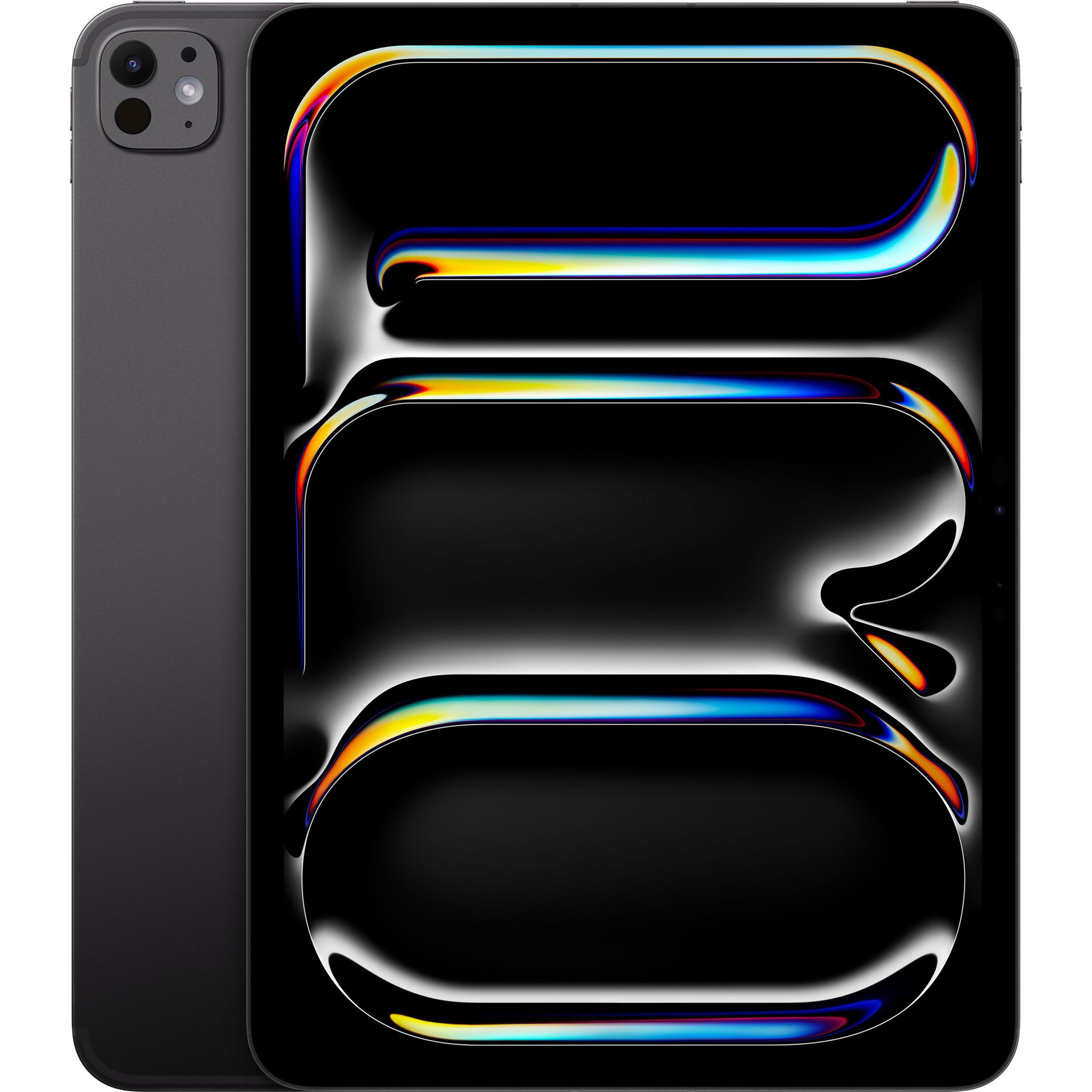 Thumbnail - Apple iPad Pro 11 2024 (M4) (5G, 11", 256 GB, Space Black), Tablet, Schwarz