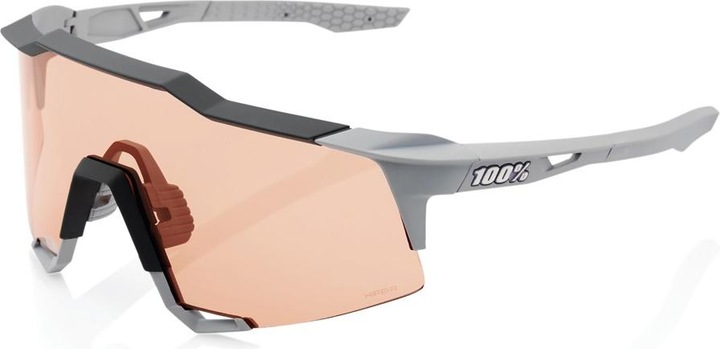Actual product image 100% Sports Glasses Speedcraft Tall (Coral)