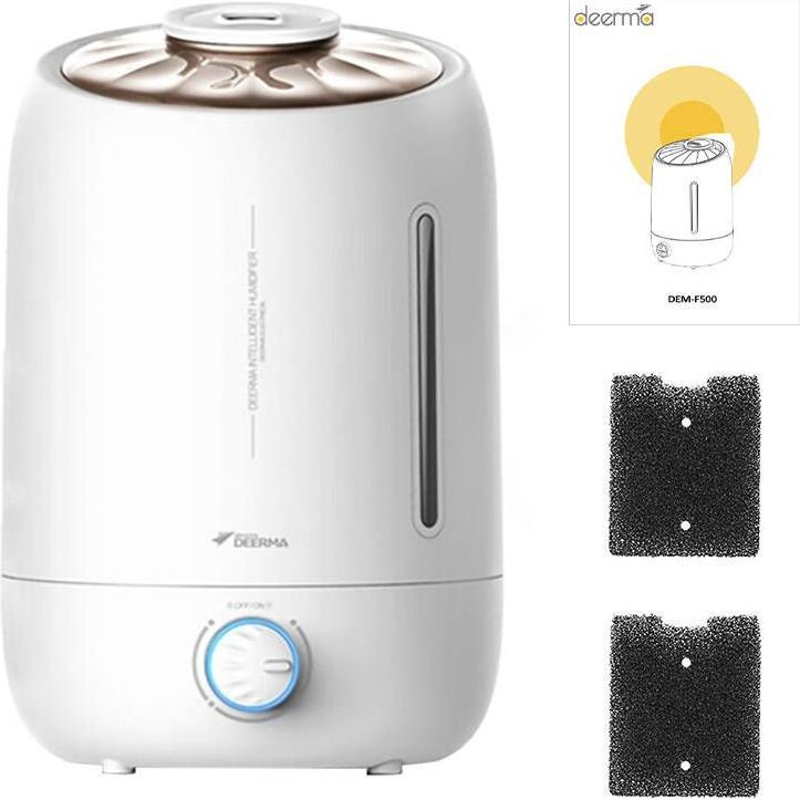 Thumbnail - Deerma Ultrasonic humidifier F500, Luftbefeuchter, Weiss