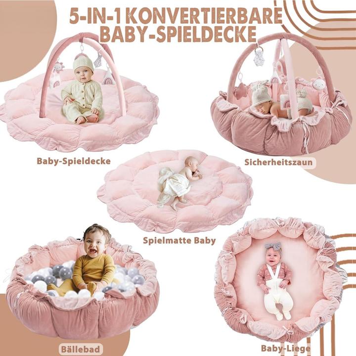 Produktbild Mallify Baby-Spielbogen mit Spieldecke