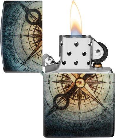Actual product image Zippo Compass Skull
