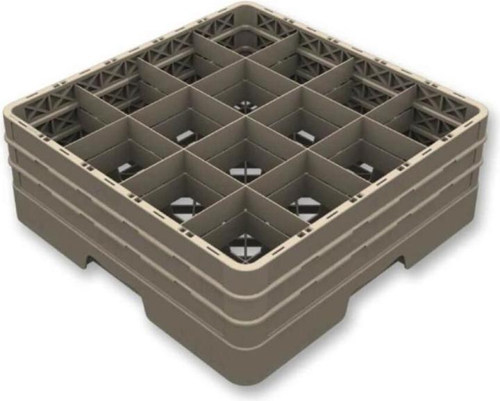 Produktbild Vollrath Gläserkorb geschlossen 16Fächer 5Aufsatz Glas maxØ113/h280mm