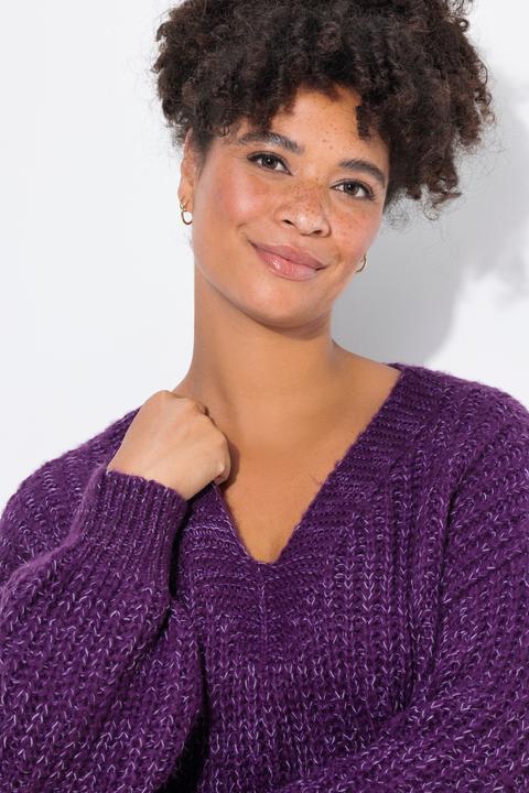 Actual product image Janet & Joyce Pullover, oversized, V-Ausschnitt (46, 48)