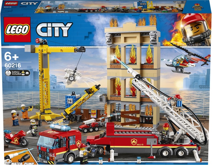 LEGO Downtown Fire Brigade (60216, LEGO City)