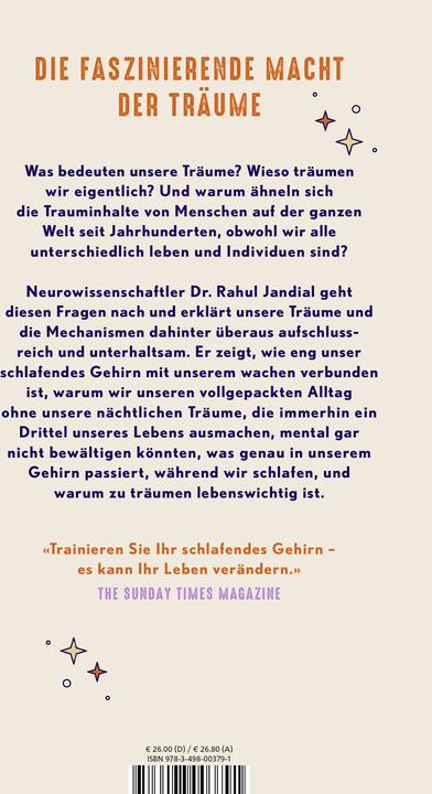 Immagine prodotto Warum wir träumen (Tedesco, Rahul Jandial, 2024)