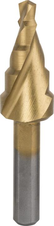 Produktbild Bosch Professional Zubehör Stufenbohrer HSS-TiN, 4 - 12 mm, 6 mm, 50 mm, 5 Stufen (6 mm)