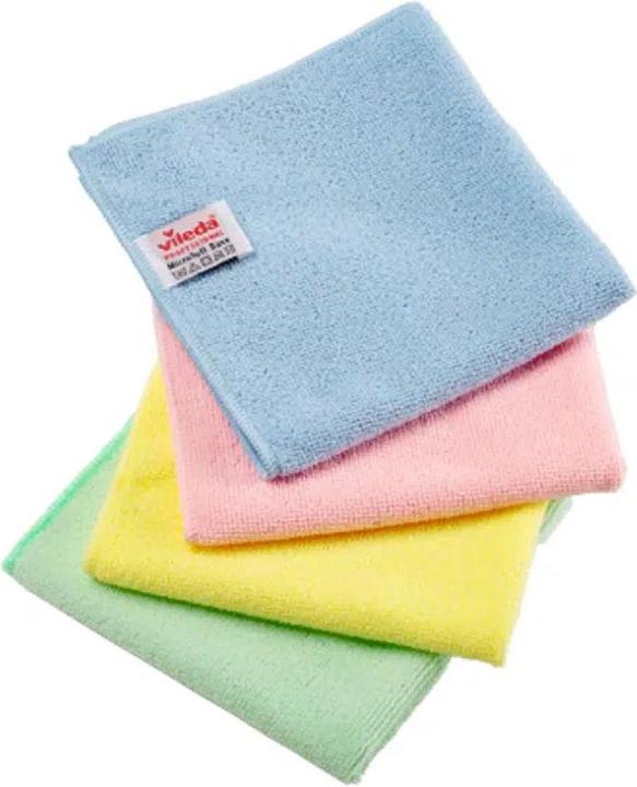 Produktbild Vileda Professional MicroTuff Base Microfasertuch - 5 Stück - Grün (5 Stk.)