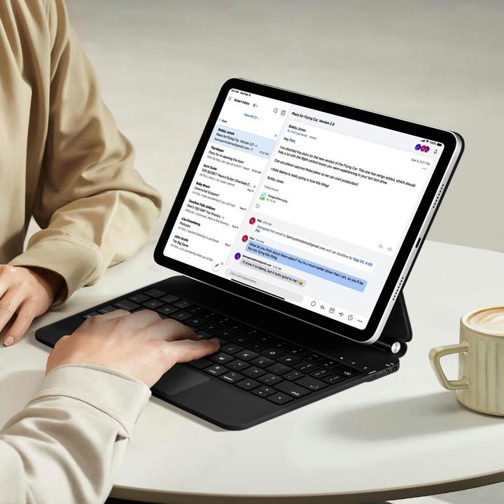 Image du produit Avizar Série de clavier QWERTY Bluetooth (CH, iPad Air 2022 (5e génération))