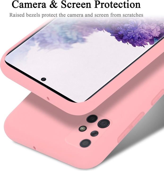 Produktbild Cadorabo TPU Liquid Silicone Case Cover (Samsung Galaxy A71)
