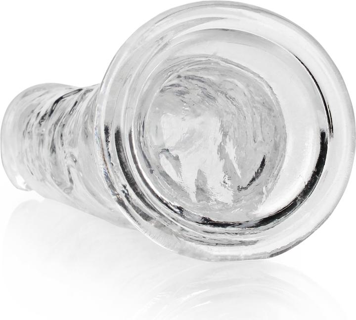 Image du produit RealRock Straight Realistic Dildo Suction Cup - 9" / 23 - Tra