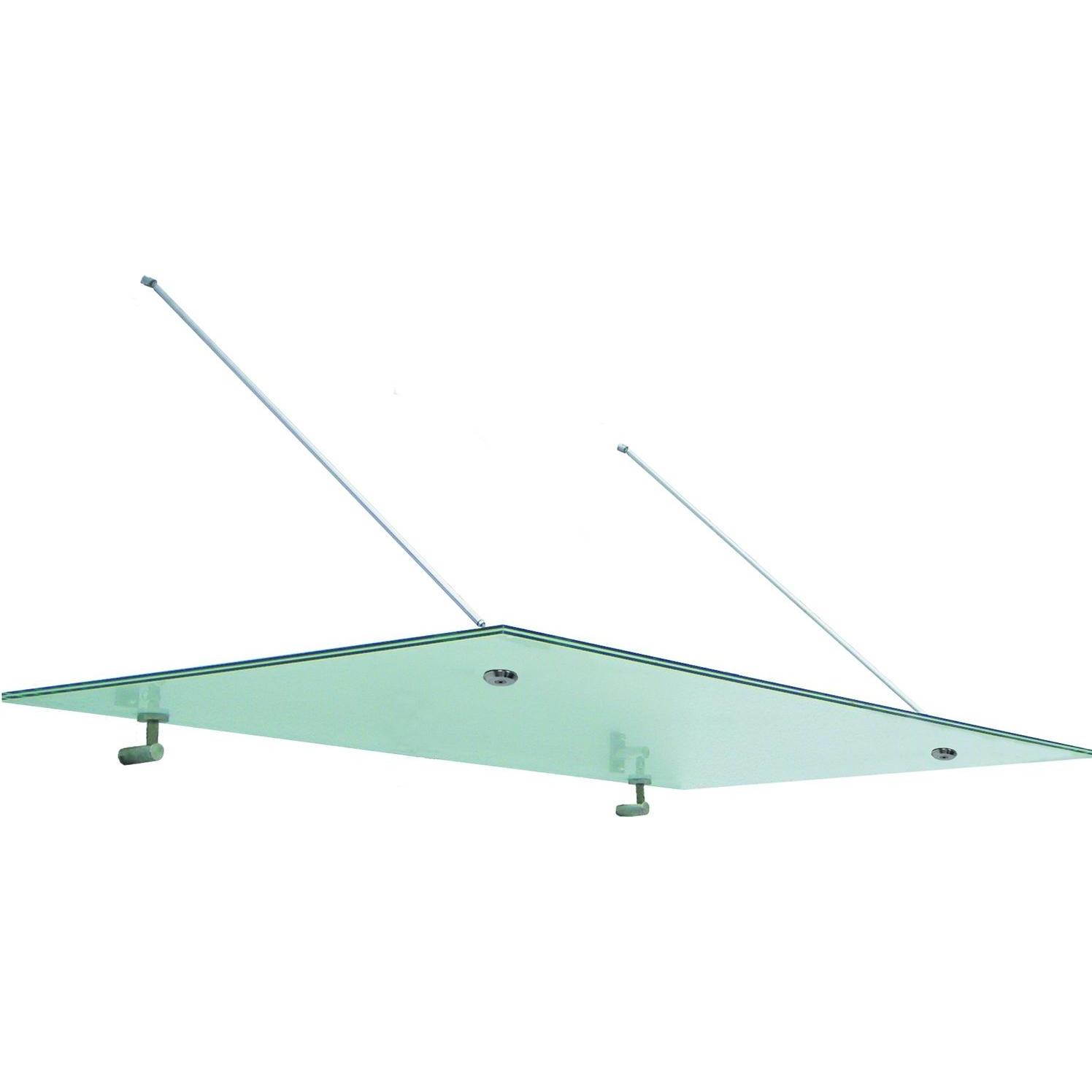Längle Glas-System, Möbelausstattung, Längle AL-Sky Light Beschlags-Set Befestigungszubehör für Glasvordach Edelstahl (1...