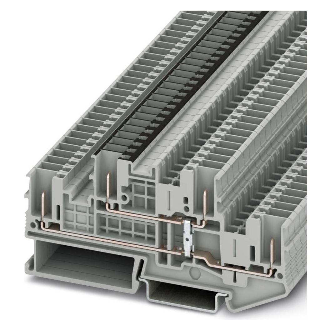 Phoenix Contact Grigio Phoenix Sttb 2,5/4P-Pv - 5,2 Mm - 98,8 Mm - 500 V, Cavo + Spina Elettrica,