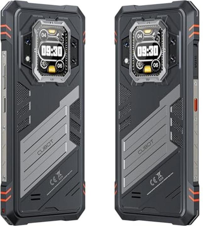 Actual product image Cubot Smartphone with 6.72-inch FHD+ display, 24 GB RAM, 256 GB ROM, 100 MP camera, Android 14 (256 GB, Black, 6.72", Dual SIM, 5G)