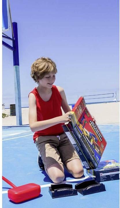 Actual product image No Name 365031 Stomp Rocket Dueling Stomp Racers toy 1 pc.