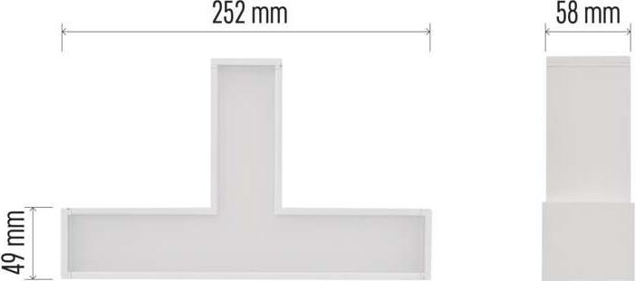 Produktbild Emos LED-Langfeldleuchte ORTO TCON 12W, neutralweiss (1200 lm)