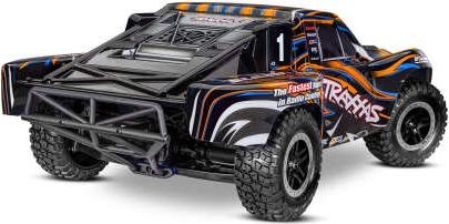 Immagine prodotto Traxxas Slash 4x4 VXL Clipless arancione 1/10 Short-Course RTR Brushless, HD, senza batteria e caricatore (RTR pronto all'uso)
