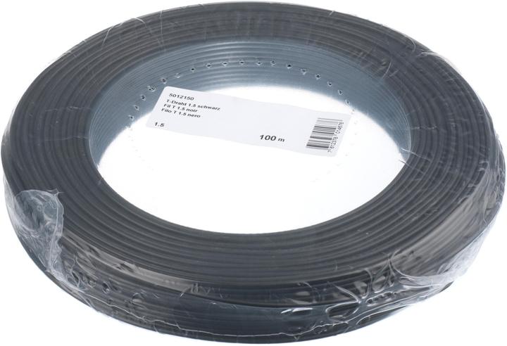 Nexans Filo a T 1,5mm2, nero, 100m (100 m)