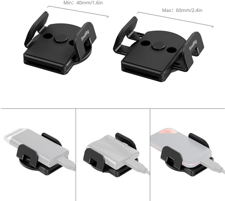 Produktbild SmallRig Clamp für externe SSDs