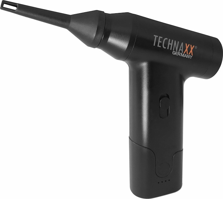 Technaxx Souffleur de poussière sans fil, TX-293, avec fonction d'aspiration, 160 W (Fonctionnement sur batterie, Souffleurs d'atelier)