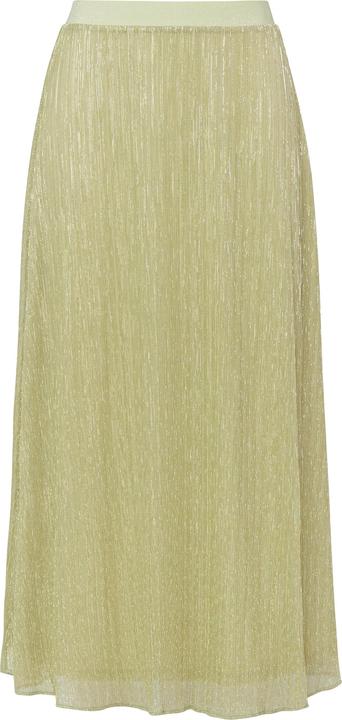Produktbild s.Oliver Plissierter Mesh-Midirock mit Glitzer und Jerseyfutter (36)