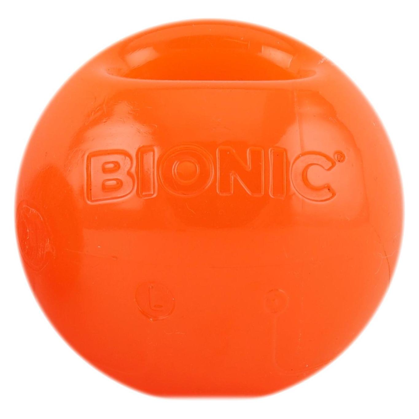 BIONIC-Bionic Jouet Chien Balle Orange L - Ø 8 cm