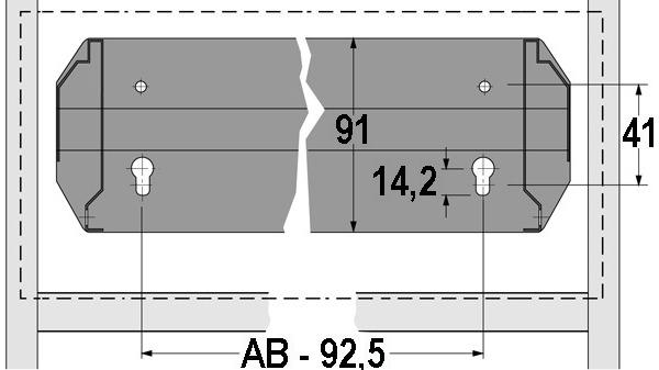 Image du produit Hettich Cadre pour dossiers suspendus SYSTEMA TO (1 pcs)