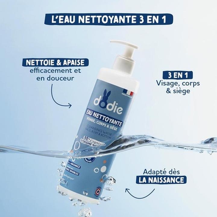 Immagine prodotto Dodie Acqua detergente 3 in 1 1L (Salviette detergenti per il viso, 1000 ml)