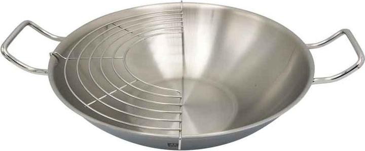 Productafbeelding Zwilling Wok Plus (32 cm, Wokpan, Roestvrij staal)