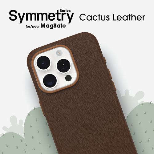 Actual product image OtterBox Symmetry Cactus Leather mit MagSafe (Apple iPhone 15 Pro)
