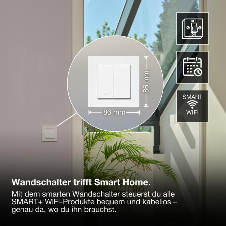 Image du produit Osram SMART+ WIFI REMOTE WALL SWITCH 2 Button