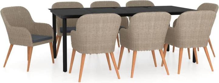 Produktbild vidaXL Garten Essgruppe
