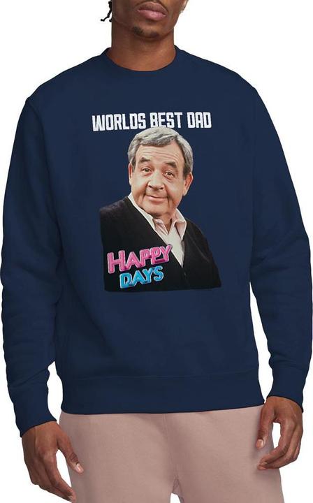 Immagine prodotto Happy Days Best Dad Felpa Adulto Unisex (S)