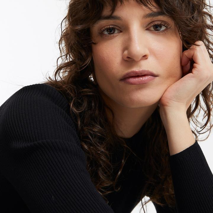 Produktbild La Redoute Collections Feinstrickpullunder mit rundem Ausschnitt (S)