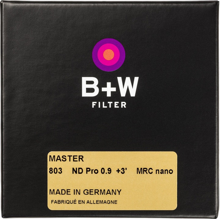 Image du produit B+W ND 0,9 MRC nano MASTER 77mm (77 mm, Filtre gris neutre)