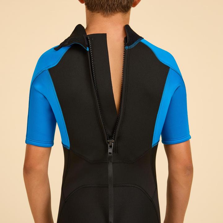 Actual product image Olaian Boys' surf wetsuit 2 mm neoprene (2 mm, 152)