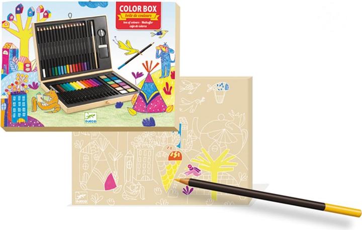 Actual product image Djeco Painting case
