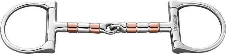 Sprenger Kupfer-Rollengebiss D-Ring