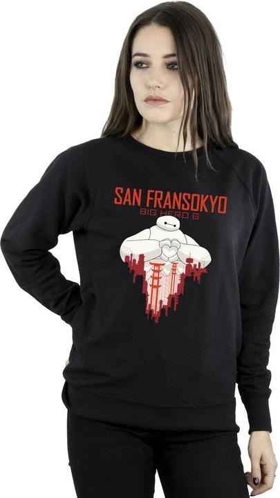 Produktbild Disney Big Hero 6 Baymax San Fransokyo Heart Sweatshirt (L)