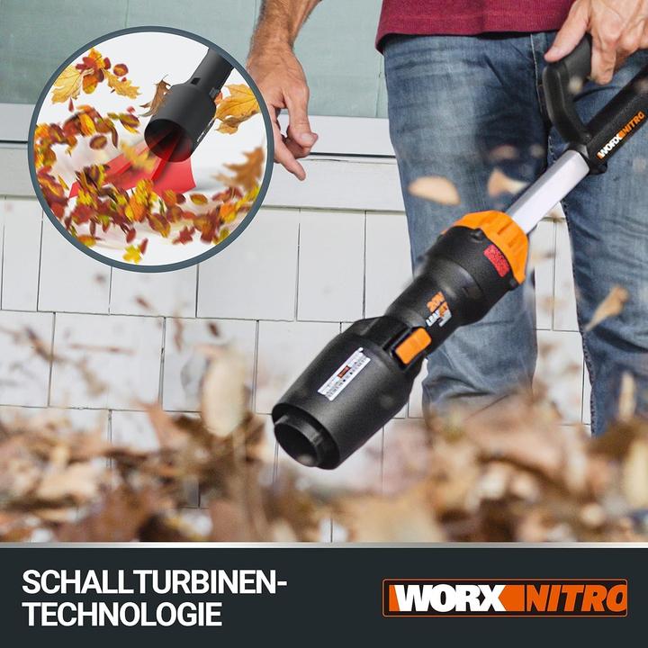Produktbild Worx WG543E.9 (Akkubetrieb, Laubbläser)