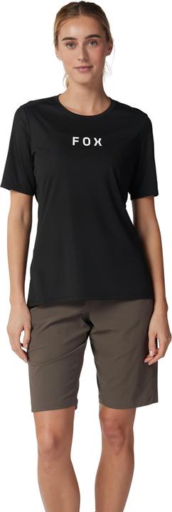 Actual product image Fox Jersey 24 W Ranger Ss Wordmark Blk (S)