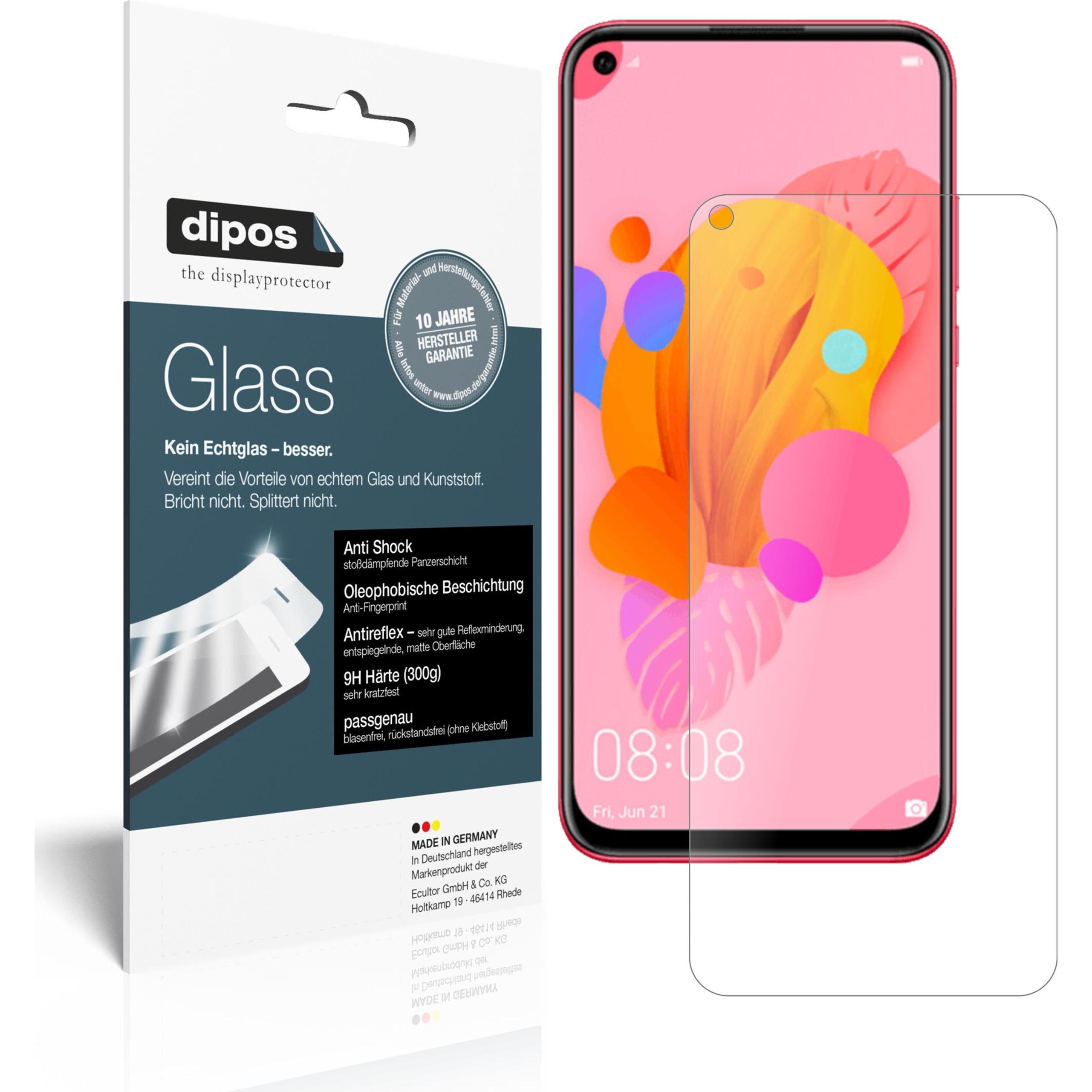 Dipos Displayschutz Anti-Shock (1 Stück, Huawei P20 Lite (2019)), Smartphone Schutzfolie, Transparent